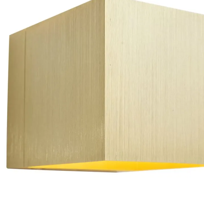 QAZQA Schlafzimmerlampen|Küchenlampen*Moderne Wandleuchte Gold inkl. LED und Touch-Dimmer Wiederaufladbar - Joris