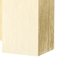 QAZQA Wandleuchten|Wohnzimmerlampen*Moderne Wandleuchte gold quadratisch - Sandy