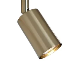 QAZQA Wandleuchten|Esszimmerlampen*Moderne Wandleuchte Gold mit USB-C Neigbar - Rex