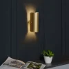 QAZQA Wandleuchten|Wohnzimmerlampen*Moderne Wandleuchte Gold 2-flammig - Gotthard