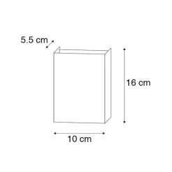 QAZQA Wandleuchten|Wohnzimmerlampen*Moderne Wandleuchte Gold 2-flammig - Otan S