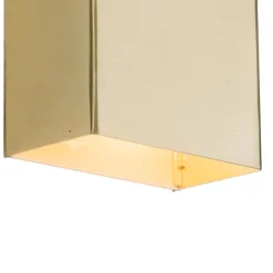 QAZQA Wandleuchten|Wohnzimmerlampen*Moderne Wandleuchte Gold 2-flammig - Otan S