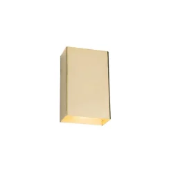 QAZQA Wandleuchten|Wohnzimmerlampen*Moderne Wandleuchte Gold 2-flammig - Otan S