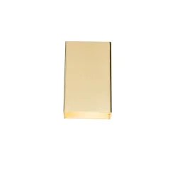 QAZQA Wandleuchten|Wohnzimmerlampen*Moderne Wandleuchte Gold 2-flammig - Otan S