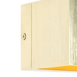 QAZQA Schlafzimmerlampen|Küchenlampen*Moderne Wandleuchte Gold mit Lichteffekt - Transfer