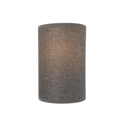 QAZQA Wandleuchten|Wohnzimmerlampen*Moderne Wandleuchte grau - Simple Drum Jute