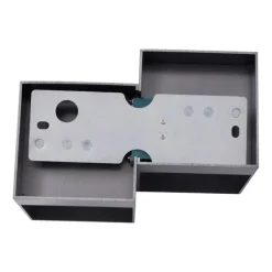 QAZQA Wandleuchten|Wohnzimmerlampen*Moderne Wandleuchte Gunmetal 2-flammig - Transfer Double