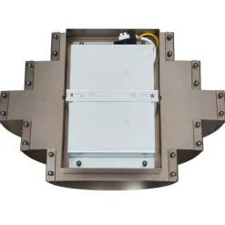 QAZQA Led-Wandleuchten|Wandleuchten*Moderne Wandleuchte Gunmetal inkl. LED 3-Stufen-Dimmbar - Lines