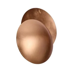 QAZQA Wandleuchten|Wohnzimmerlampen*Moderne Wandleuchte Kupfer 34,5 cm 2-flammig - Sunrise