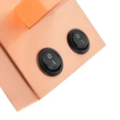 QAZQA Wandleuchten|Wohnzimmerlampen*Moderne Wandleuchte Kupfer mit Schirm Velours schwarz - Brescia