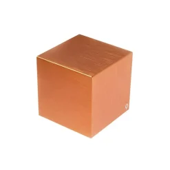 QAZQA Küchenlampen|Wandleuchten*Moderne Wandleuchte Kupfer mit Lichteffekt - Cube