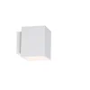 QAZQA Schlafzimmerlampen|Küchenlampen*Moderne Wandleuchte quadratisch weiß - Sola