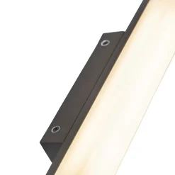 QAZQA Badezimmerlampen|Led-Wandleuchten*Moderne Wandleuchte Schwarz 32cm inkl. LED IP44 - Cascada