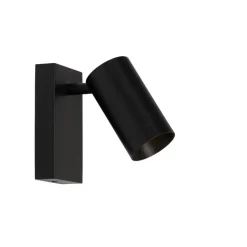 QAZQA Schlafzimmerlampen|Küchenlampen*Moderne Wandleuchte schwarz verstellbar mit Schalter - Jeana Luxe