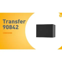 QAZQA Schlafzimmerlampen|Küchenlampen*Moderne Wandleuchte schwarz mit Lichteffekt - Transfer