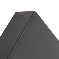 QAZQA Küchenlampen|Esszimmerlampen*Moderne Wandleuchte schwarz 2-flammig - Otan