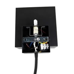 QAZQA Wandleuchten|Schlafzimmerlampen*Moderne Wandleuchte schwarz 2-flammig mit USB und Flexarm - Flero