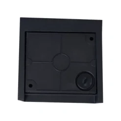 QAZQA Led-Außenleuchten|Außenwandleuchten*Moderne Wandleuchte Schwarz inkl. LED IP44 - Edwin Quadro