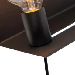 QAZQA Wandleuchten|Schlafzimmerlampen*Moderne Wandleuchte schwarz verstellbar - Muro