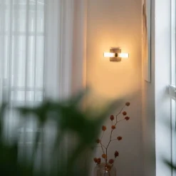 QAZQA Badezimmerlampen|Wandleuchten*Moderne Wandleuchte schwarz IP44 2-flammig - Bath