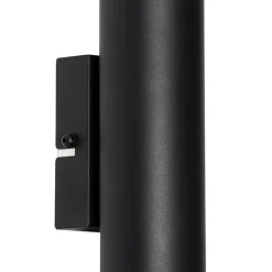 QAZQA Schlafzimmerlampen|Küchenlampen*Moderne Wandleuchte schwarz 2-flammig - Jeana