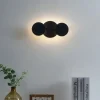 QAZQA Led-Wandleuchten|Wandleuchten*Moderne Wandleuchte Schwarz inkl. LED 3-Stufen Dimmbar 3-Lichter - Sunrise