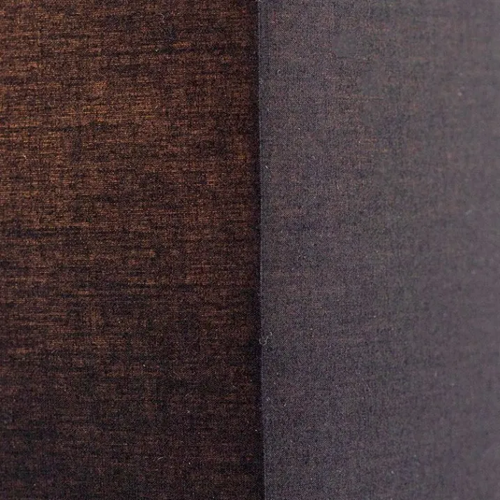 QAZQA Wandleuchten|Wohnzimmerlampen*Moderne Wandleuchte schwarz und gold mit Stoffschirm - Vete