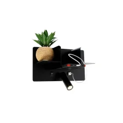 QAZQA Led-Wandleuchten|Wandleuchten*Moderne Wandleuchte schwarz inkl. LED mit USB - Thijs