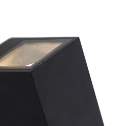 QAZQA Gartenbeleuchtung|Außenwandleuchten*Moderne Wandleuchte schwarz GU10 AR70 IP54 - Baleno II