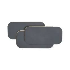 QAZQA Led-Wandleuchten|Wandleuchten*Moderne Wandleuchte schwarz inkl. LED 3-Stufen-Dimmbar - Dias