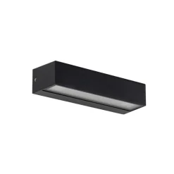 QAZQA Gartenbeleuchtung|Led-Außenleuchten*Moderne Wandleuchte schwarz inkl. LED IP65 - Steph