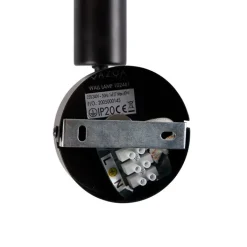 QAZQA Wandleuchten|Wohnzimmerlampen*Moderne Wandleuchte schwarz 15,5 cm - Facile