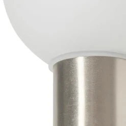 QAZQA Badezimmerlampen|Außenwandleuchten*Moderne Wandleuchte Stahl IP44 - Cederic Up