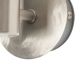 QAZQA Badezimmerlampen|Außenwandleuchten*Moderne Wandleuchte Stahl IP44 - Cederic Up