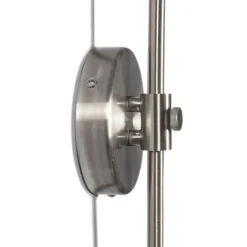 QAZQA Wandleuchten|Wohnzimmerlampen*Moderne Wandleuchte Stahl ohne Schirm - Arc