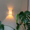 QAZQA Wandleuchten|Wohnzimmerlampen*Moderne Wandleuchte weiß - Simple Drum Jute