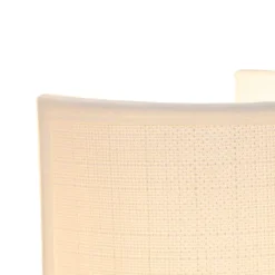 QAZQA Wandleuchten|Wohnzimmerlampen*Moderne Wandleuchte weiß - Simple Drum Jute