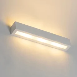 QAZQA Schlafzimmerlampen|Küchenlampen*Moderne Wandleuchte weiß 3-flammig - Tjada Novo