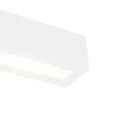 QAZQA Schlafzimmerlampen|Küchenlampen*Moderne Wandleuchte weiß 3-flammig - Tjada Novo