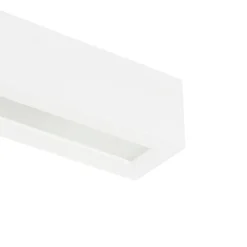 QAZQA Schlafzimmerlampen|Küchenlampen*Moderne Wandleuchte weiß 3-flammig - Tjada Novo