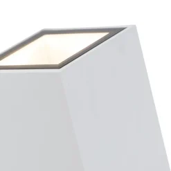 QAZQA Gartenbeleuchtung|Außenwandleuchten*Moderne Wandleuchte weiß GU10 AR70 IP54 - Baleno II