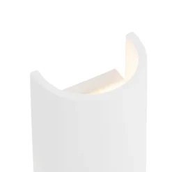 QAZQA Smarte Wandleuchten|Wandleuchten*Moderne Wandleuchte weiß inklusive Wifi G9 - Colja Novo