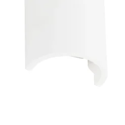 QAZQA Smarte Wandleuchten|Wandleuchten*Moderne Wandleuchte weiß inklusive Wifi G9 - Colja Novo