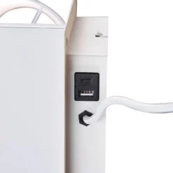 Trio Leuchten Wandleuchten*Moderne Wandleuchte weiß mit USB-C und induktivem Ladegerät - Comfort