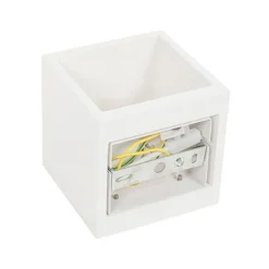 QAZQA Wandleuchten|Wohnzimmerlampen*Moderne Wandleuchte weiß mit Lichteffekt - Kay Novo