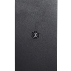 QAZQA Gartenbeleuchtung|Stehlampen Außen*Moderne Wegeleuchte schwarz mit Rauchglas 70cm mit Dämmerungssensor IP44 - Dänemark