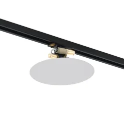 QAZQA Deckenstrahler|Aufbaustrahler*Moderne weiße Deckenleuchte für Schienensystem 1-phasig 2-flammig - Iconic Pulley