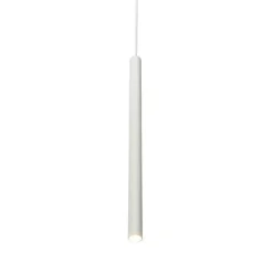 QAZQA Schlafzimmerlampen|Küchenlampen*Moderne weiße Hängelampe für 1-phasiges Schienensystem - Iconic Frini