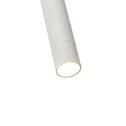 QAZQA Schlafzimmerlampen|Küchenlampen*Moderne weiße Hängelampe für 1-phasiges Schienensystem - Iconic Frini