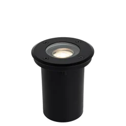 QAZQA Gartenbeleuchtung|Bodenstrahler Außen*Moderner Außen-Bodenstrahler schwarz 35 mm verstellbar IP65 - Delux